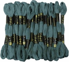Anchor Thread Stranded Cotton Skiens Hand Sewing Embroid  Grey 8m 25 Pcs  - £9.30 GBP