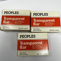 (Lot of 3) Vintage Soap Bars Transparent   Unopened - $18.67