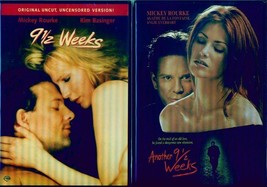 9 1/2 Weeks Trilogy: Another- Primero- Sexy Kim Basinger-Angie Everhart- New 3 - $40.56