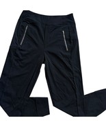 Athleta Trekkie North Jogger Pants Size 2 Black Athleisure Ripstop Zip P... - $599.26 MXN