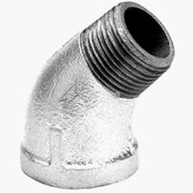 Anvil 8700128500, Malleable Iron Pipe Fitting, 45 Degree Street Elbow, 1... - $28.25 CAD