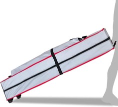 Eurmax Heavy Duty Wheeled Bag Pop up Canopy Tent Universal Rolling Storage Bag - $64.99