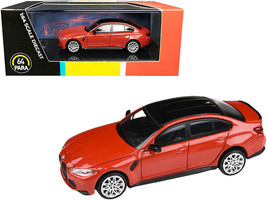 BMW M3 G80 Toronto Red Metallic Diecast 1 64 Paragon - $20.39