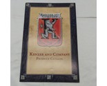 Kenzer And Company Product Catalog 2003 - $69.49