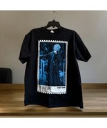 Barry Manilow 2008 Tour Double Sided size L Black T Shirt Vtg Band Merch... - $38.58 CAD