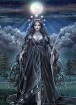 Full Coven 27X Great Goddess Triple Moon Work Magick W/ Jewelry Witch Cassia4 - $38.00