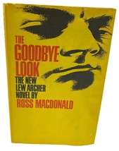 The Goodbye Look Lew Archer Novel by Ross MacDonald Book Club Edition 1969 - $14.88