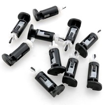 10Pcs Useful Mounting Clip Fan Coolers Mount Pins Durable Push Screw Fastener Fo - £10.94 GBP