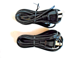 2 - New Power Cords with 1/2&quot; Silver Wires on end - $19.79