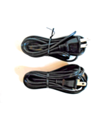 2 - New Power Cords with 1/2&quot; Silver Wires on end - $16.82