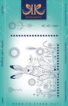 Creative Expressions 6&quot;X8&quot; Clear Stamp Set By Katkin Krafts-Hilda KK0010 - £31.81 GBP