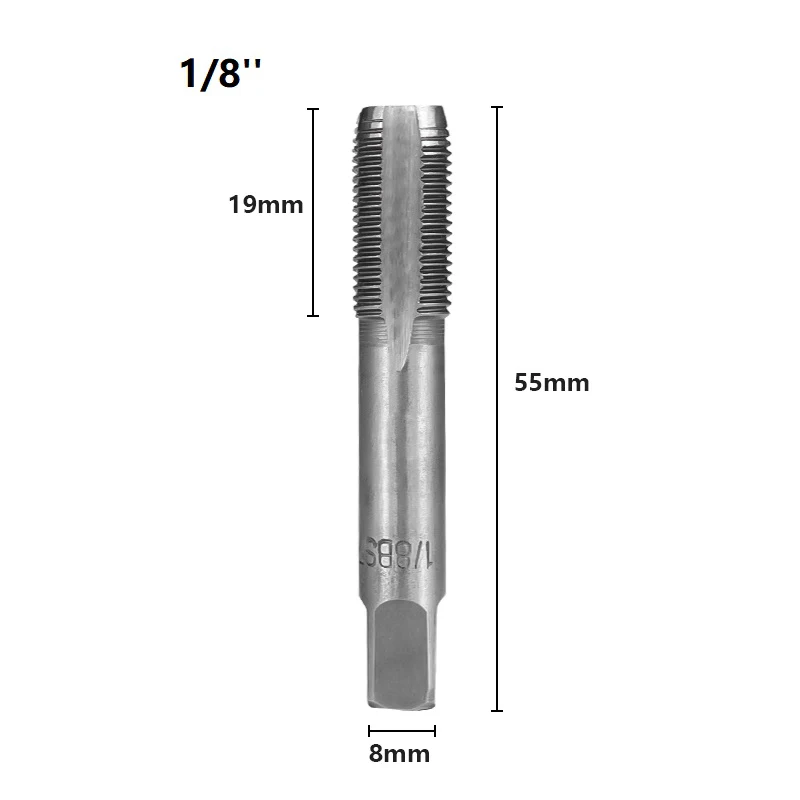 XCAN HSS Pipe Tap 1/8 1/4 3/8 1/2 3/4 1&#39;&#39;  Screw Thread Tap Threading Tools - £131.09 GBP