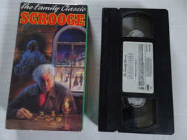 Scrooge: A Christmas Carol The Family Classic (VHS Tape 1991) Dickens - £5.50 GBP