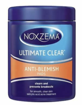 Noxzema Ultimate Clear Face Pads Anti-Blemish, 90 Count - £7.04 GBP