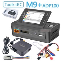 ToolkitRC M9+ADP 100 600W 20A USB Fast Charing DC Smart Charger Adjustab... - £85.94 GBP