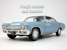 1965 Chevrolet Impala SS 396 1/24 Scale Diecast Metal Model - BLUE - NO BOX - $32.66