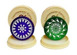 Standard Size Carrom Tournament Striker with Smooth Surface Pack of 4 Co... - $34.64