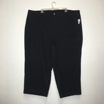 Old Navy Plus High-Rise Wide Straight Black Jack Size 30 NWT - £18.97 GBP