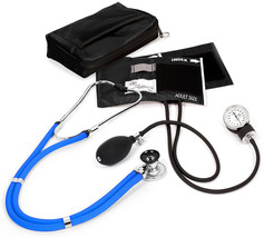 Prestige Medical - Aneroid Sphygmomanometer Sprague Rappaport Kit, Neon Blue - £47.22 GBP