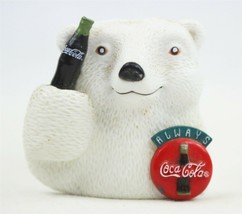 VINTAGE 1995 Coca Cola Polar Bear Refrigerator Magnet - £11.84 GBP