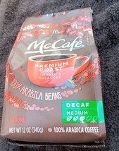 McDonalds McCafe Premium Roast Ground Coffee Bag 12.oz Decaf (CO2) - $15.80