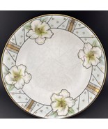 Antique Painted Porcelain Bowl PV Vessra Germany Hand Painted Lillies - $31.97 CAD
