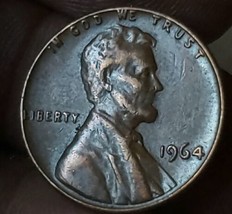 1964 Lincoln Penny No Mint Mark - &#39;L&#39; &amp; ‘B’ From Liberty  Free Shipping  - $4.95