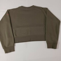 Columbia Sweatshirt Women’s M Brown Trek Crop Cut Sew Crewneck Pullover AL8828 image 2