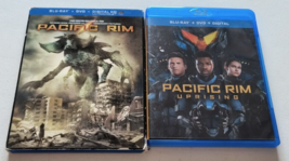 Pacific Rim + Pacific Rim: Uprising - 2 Blu-ray Sci-Fi Action Guillermo Del Toro - £5.58 GBP