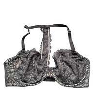 Victoria&#39;s Secret dream angels unlined demi 36c black lace bra - $12.00