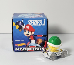 Hot Wheels Mario Kart GREEN SHELL Car Vehicle Series 1 Blind Box 2020 Ma... - $10.39