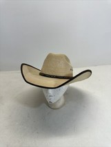 CAVENDER&#39;S 20X Rancher Straw Hat Men Sz 7-1/4 - $45.95