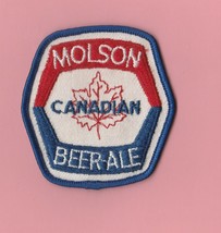 Vintage Molson Canadian Beer Ale Patch - £3.38 GBP