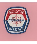 VINTAGE MOLSON CANADIAN BEER ALE PATCH - £3.31 GBP