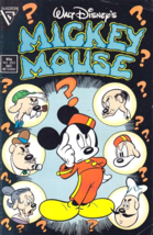 Walt Disney&#39;s Mickey Mouse &quot;Bellhop Detective #3&quot;  No. 253 Dec 1989 Glad... - £6.99 GBP
