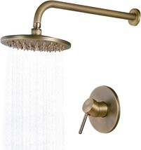 Wall-Mounted Concealed Rain Shower System With 8 Inch Waterfall Shower Head By - £155.62 GBP