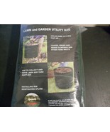 Lawn And Leaf Bag Garden  Grass Leaves Collapsible 10 cubic feet 74 Gallons - $17.08