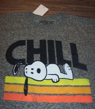 Vintage Style Peanuts Snoopy Chill T-Shirt Mens Large New w/ Tag - £15.66 GBP