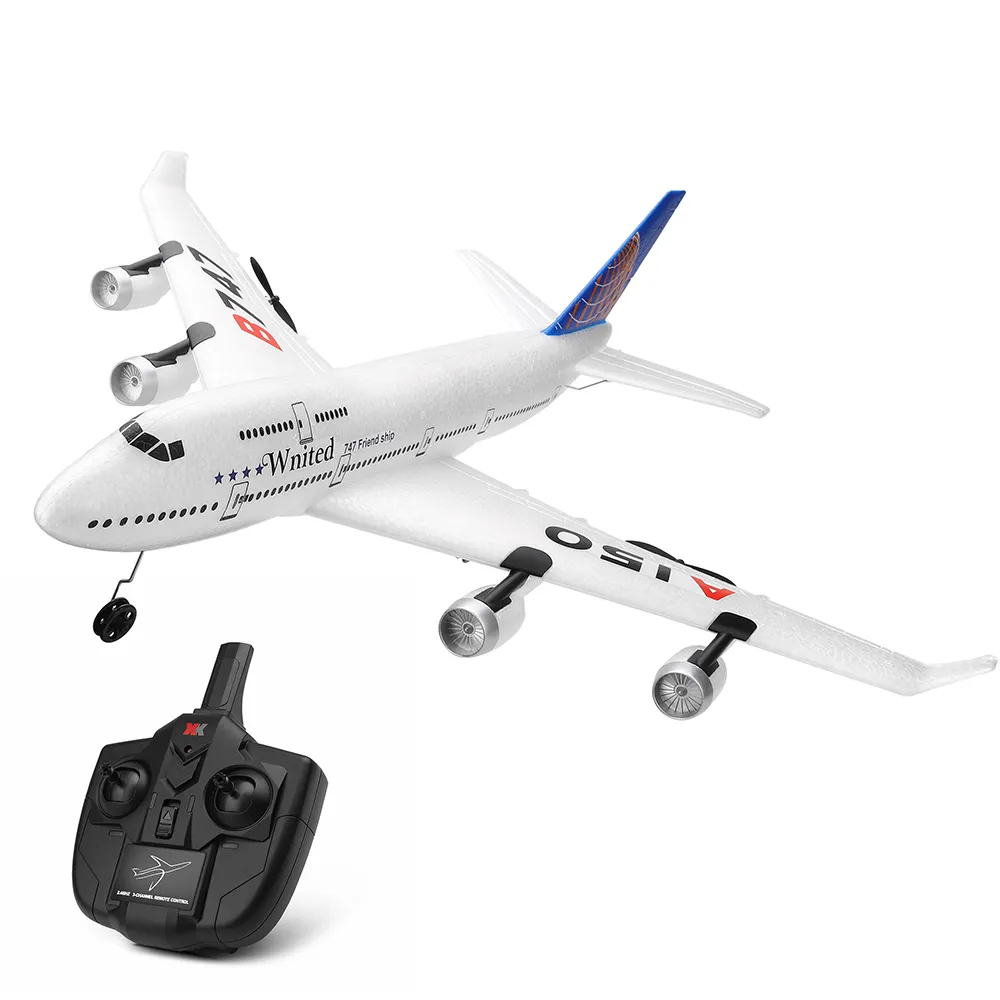 Original WLtoys A150 3CH RC Airplane Boeing B747 Model Fixed Wing EPP Remote - $86.38+