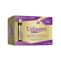Super Collagen anti-age drinking shots 14 bottles X 25ml 350ml - £55.18 GBP