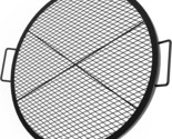 Round Cooking Grid Grate X Wire 30&quot; Replacement For Campfire Grill BBQ F... - £94.20 GBP