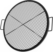Round Cooking Grid Grate X Wire 30&quot; Replacement For Campfire Grill BBQ F... - £82.54 GBP