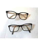 2 Pair Ann Taylor Eyeglasses Frames Black Via Spiga Annalisa 500 &amp; Other... - $39.98