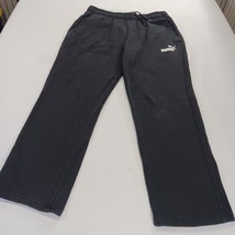 PUMA 846822-01 Men's Large Black Sweatpants Drawstring Elastic Waist (30×28) image 14