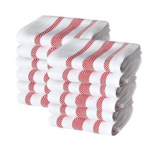 100% Cotton Kitchen Dish Towels Reusable Tea Towels &amp; Hand Towels Super A Home - £28.66 GBP