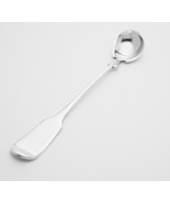 ANTIQUE SMALL ROUND BOWL ESPRESSO SUGAR HONEY SPOON 5⅜” SCOOP LIKE SILVE... - $20.15 CAD