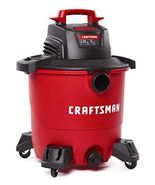 CRAFTSMAN 9 gal Corded Wet/Dry Vacuum 8.3 amps 120 V 4.25 HP CMXEVBE17590 - $144.95