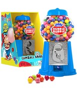 8.5&quot; Gumball Machine With 85 Gumballs - Coin-Operated, Double Bubble, Li... - €34,10 EUR
