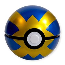 Quick Ball Pokemon Collectible Tin: Blue and Yellow Pokeball (Empty) - $18.10 CAD