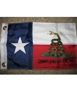 Texas Tea Party 12X18 Boat Flag ( Double Sided / Heavy Duty / 2Ply) - £11.85 GBP